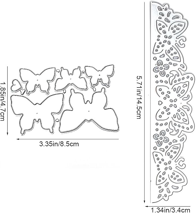Lace Metal Cutting Dies Butterfly Lace Cut Die - Image 5