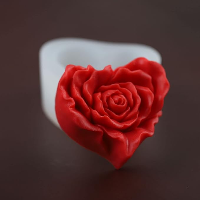 3.5 inch Rose Flower Mold Handmade Rose Soap Mold Peony Silicone Mold - Image 7
