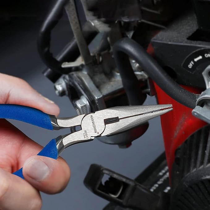 Mini Needle Nose Pliers 5"-10 Pack KAIHAOWIN Small Long Nose Pliers - Image 7