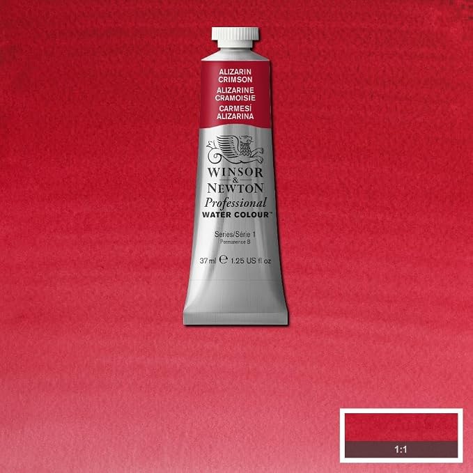Winsor & Newton Professional Watercolor, 37ml Tube, Alizarin Crimson - Image 7
