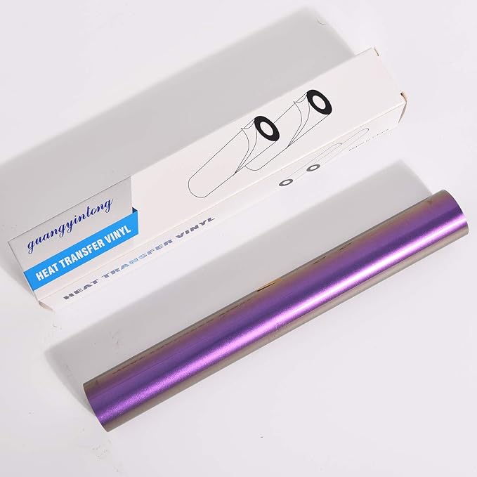 Guangyintong Chameleon HTV Rolls, Changing Color Heat Transfer Vinyl - Image 7