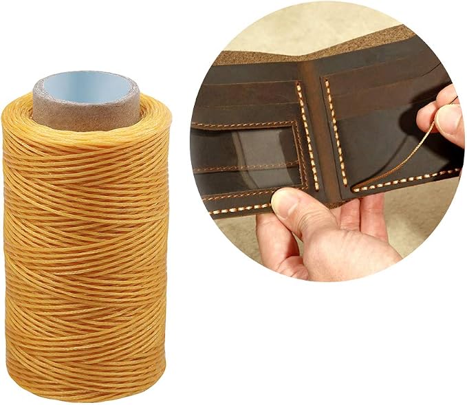 284 Yards Waxed Thread, 210D Heavy Duty Upholstery Wax Thread - Image 6