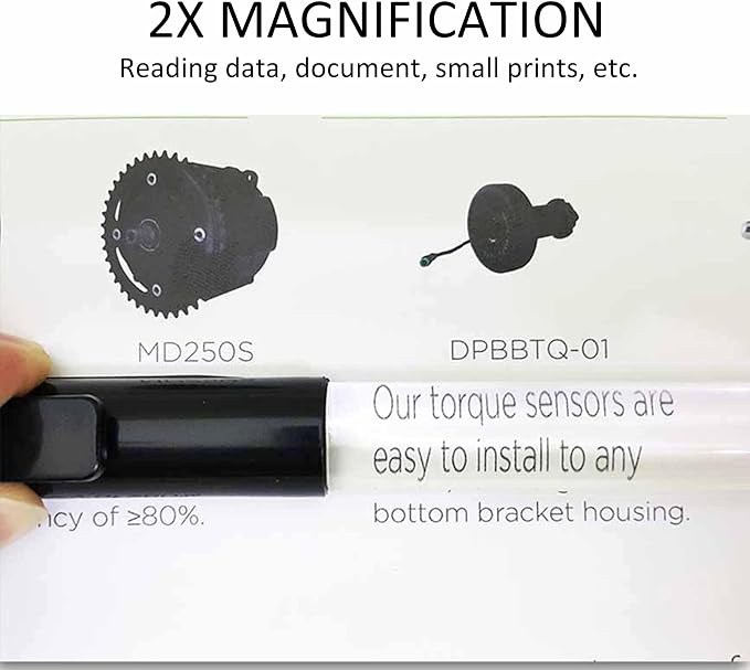 MAGDEPO 2X Bar Magnifying Ruler 6" - Image 7