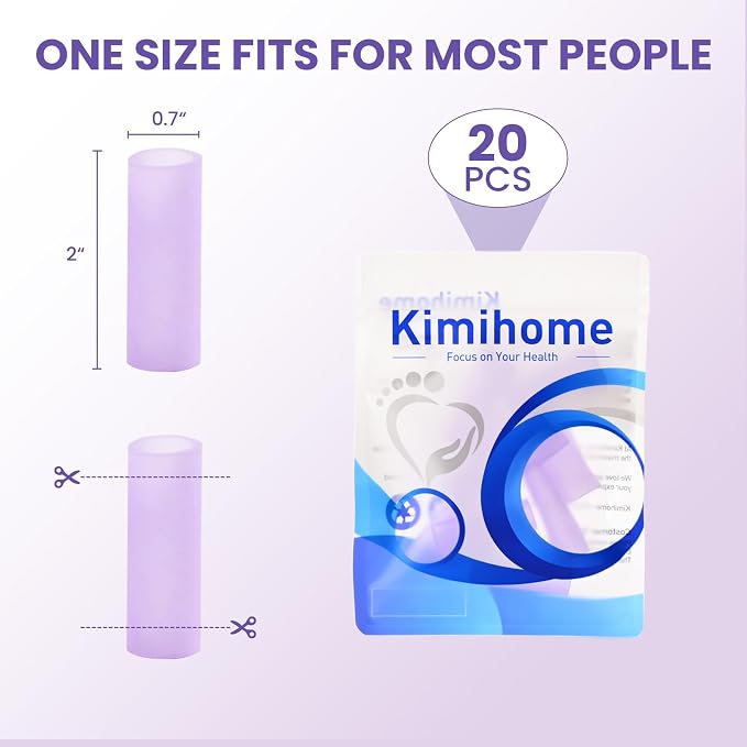 20 PCS Gel Finger Sleeve Protectors - Image 7