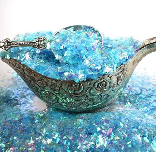 Light Blue Iridescent Ice Glitter Flakes - Image 8