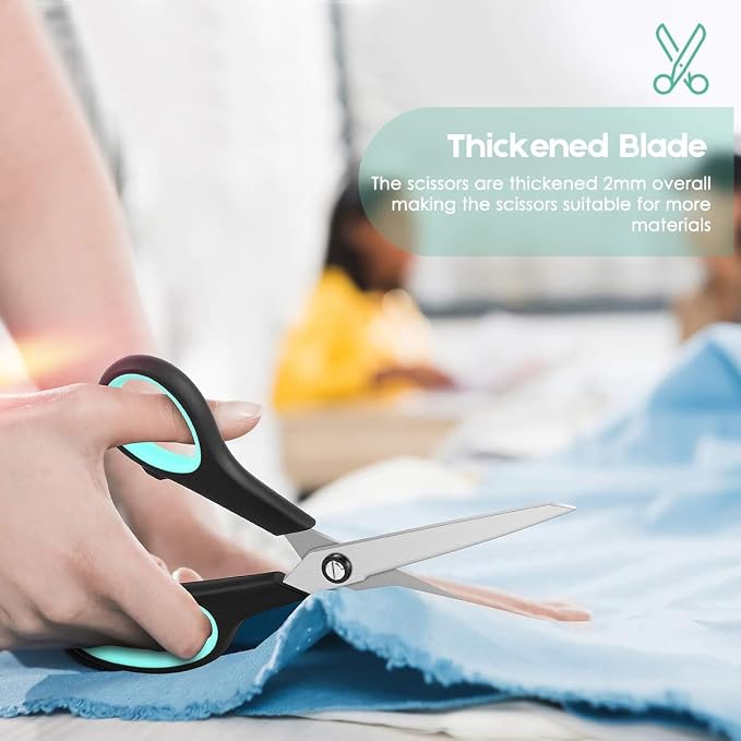 3-Pack 8" Heavy Duty Scissors - Image 7