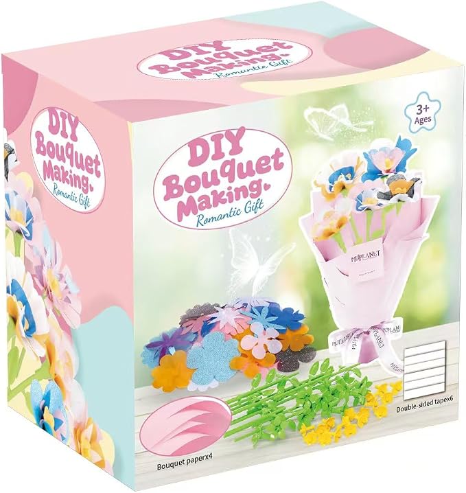 JUMP PASS BY DIY Fabric Flower Bouquets Toys - Image 5