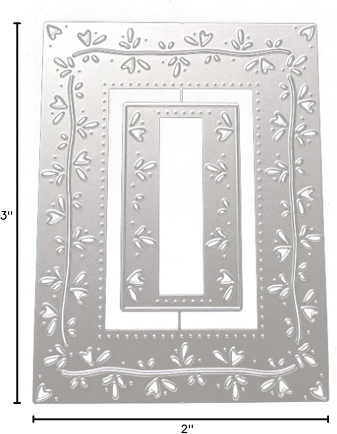 Cutting Dies Metal Stencils Scrapbooking Tools Flowers Lace Frame DIY Embossing - Image 7