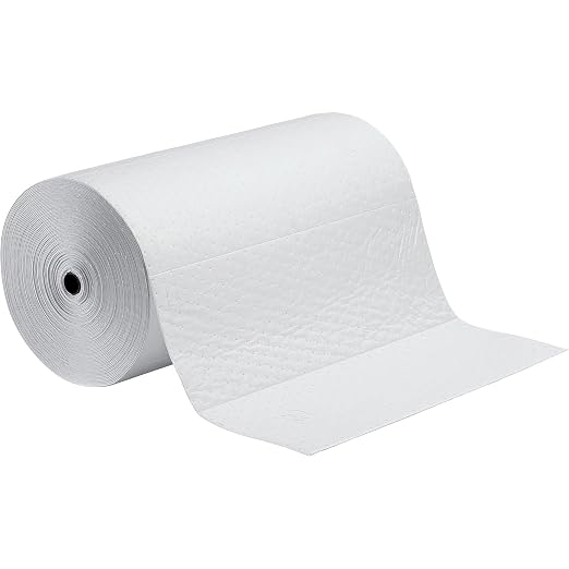 PIG Oil-Only Absorbent Mat Roll | Heavyweight | Absorbs Oil and Fuel | Absorbs - Image 3