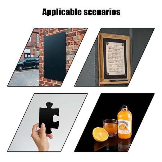 16×12In Black Acrylic Sheet for Laser Cutting 3mm Thick Hard Laser Acrylic - Image 6