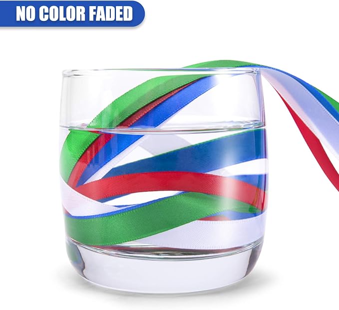 Humphrey's Craft 4 Inch Scarlet Red Double Faced Satin Ribbon - Image 7