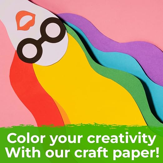 36" x 1200" Pack of 10 Rolls USA-Made Multi-Color Kraft Paper, 45 lbs/66 GSM – - Image 8