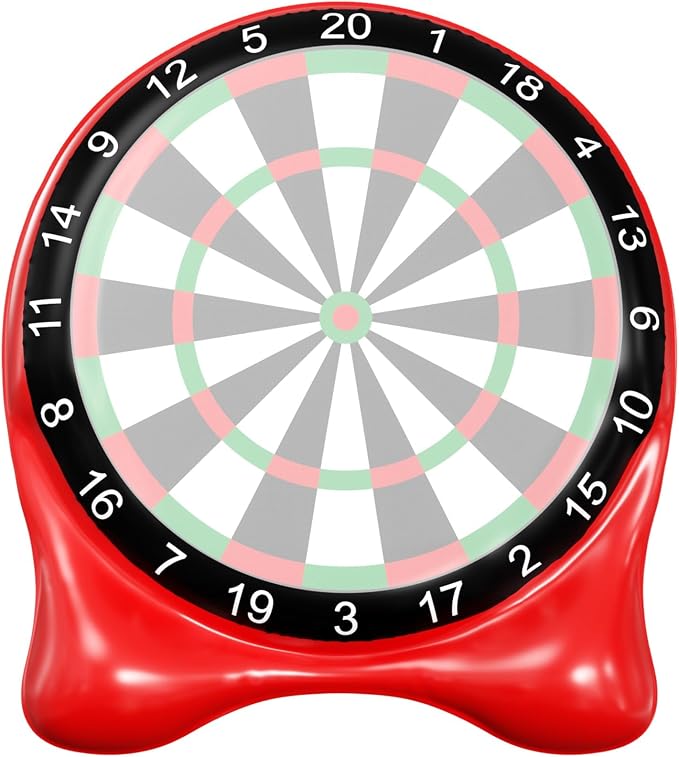 Inflatable Soccer Dart Board, Giant Kick Darts, Indoor Outdoor Lawn Yard Games - Image 8
