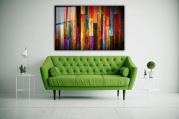 SpiritualHands Painted Wood Glass Printing Wall Art, Glass Wall Art, Home - Image 9