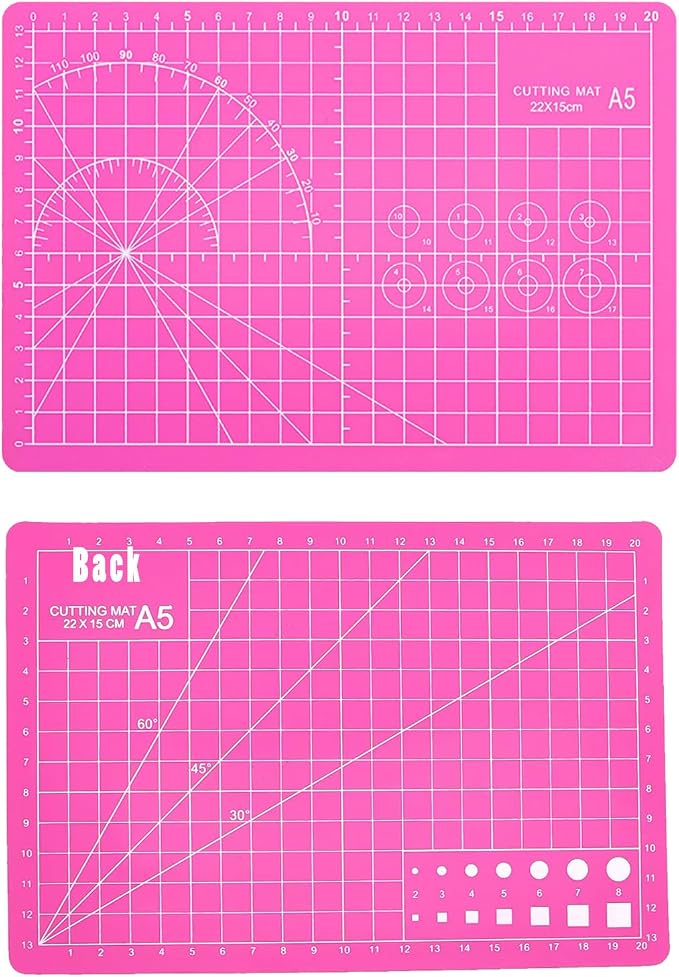 A5 Self-Healing Cutting Mat, Small Cutting Mat, Professional Double Sided - Image 7