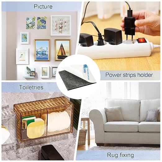UPINS Double Sided Foam Tape, Double Sided Tape Heavy Duty Strong Adhesive - Image 7