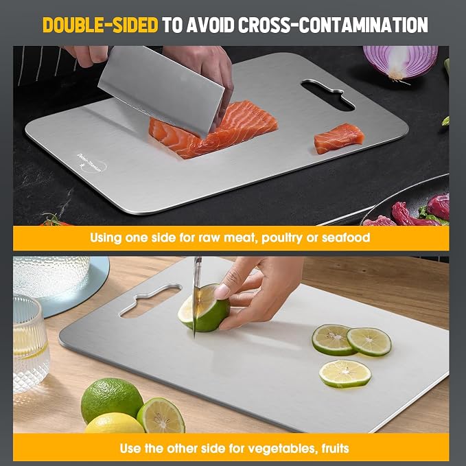 100% Pure Titanium Cutting Board - Image 7