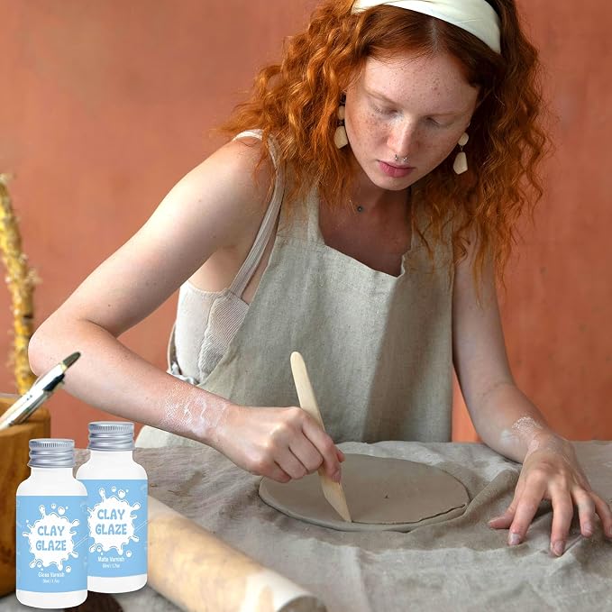 50ml Air Dry Clay Varnish,Air Dry Clay Sealant - Image 7