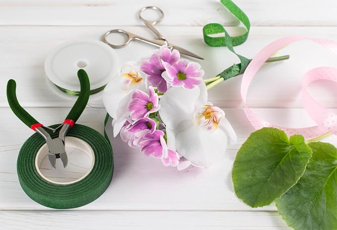 Paxcoo Floral Tape and Floral Wire Arrangement Tools Kit - Image 7