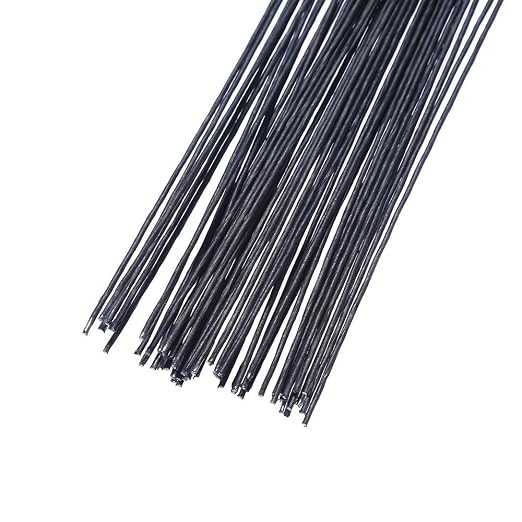 Decora 18 Gauge Black Floral Wire 16 inch, 50/Package - Image 2