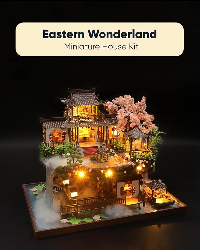 DIY Miniature House Kit, DIY Dollhouse Kit - Image 6