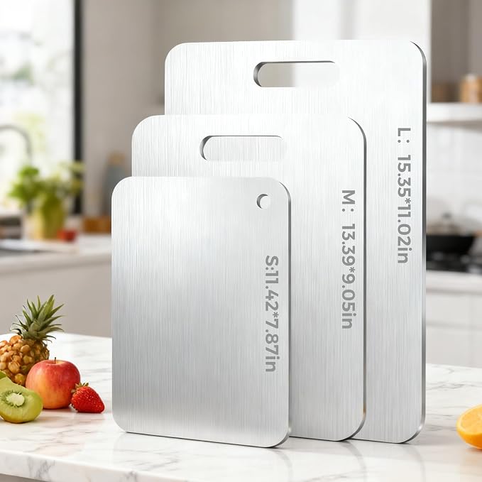 Tavano Titanium Cutting Board, Titanium Cutting Boards - Image 7