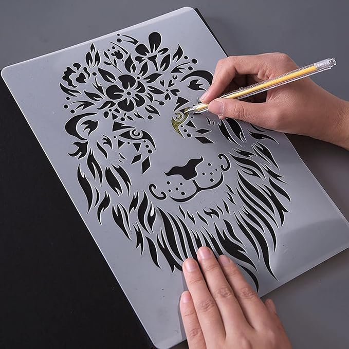 10 Pack 7.5 Mil Blank Stencil Sheets 12 x 24 inch Mylar Sheet Milky Translucent - Image 7