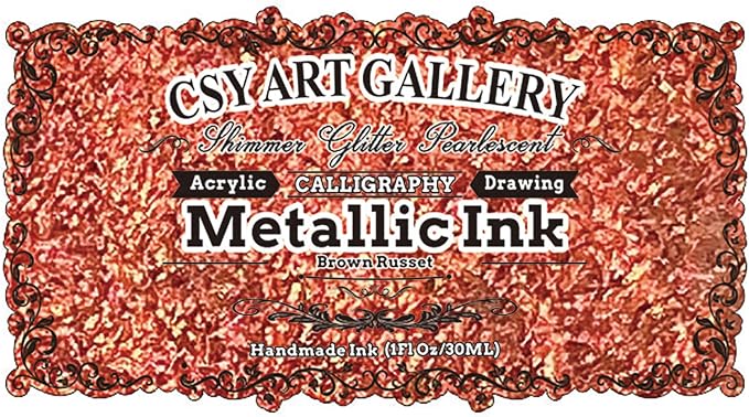 CSY Art Gallery Metallic Calligraphy Inks - Image 2