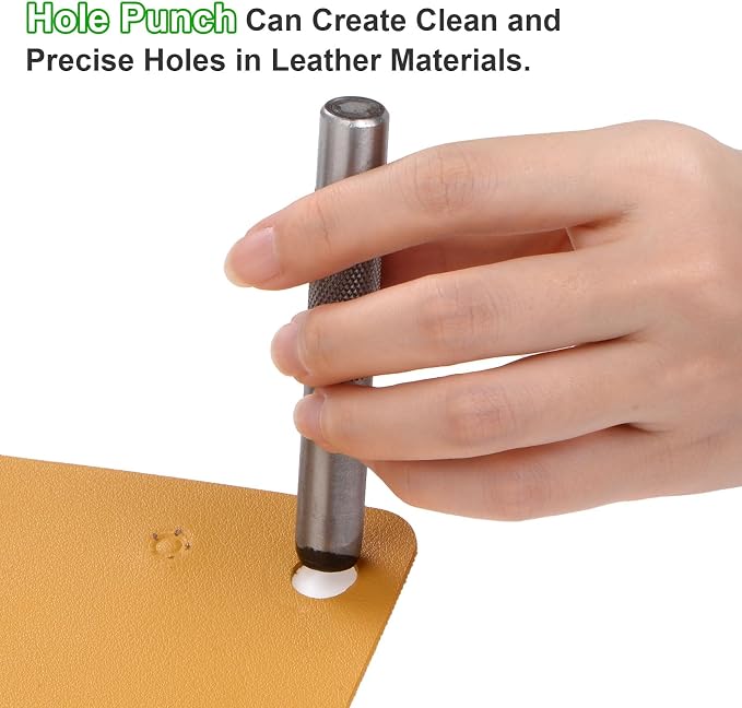 HARFINGTON 36pcs Metal Stamping Kit 5/16" Steel Letter Punch Press Tool - Image 7