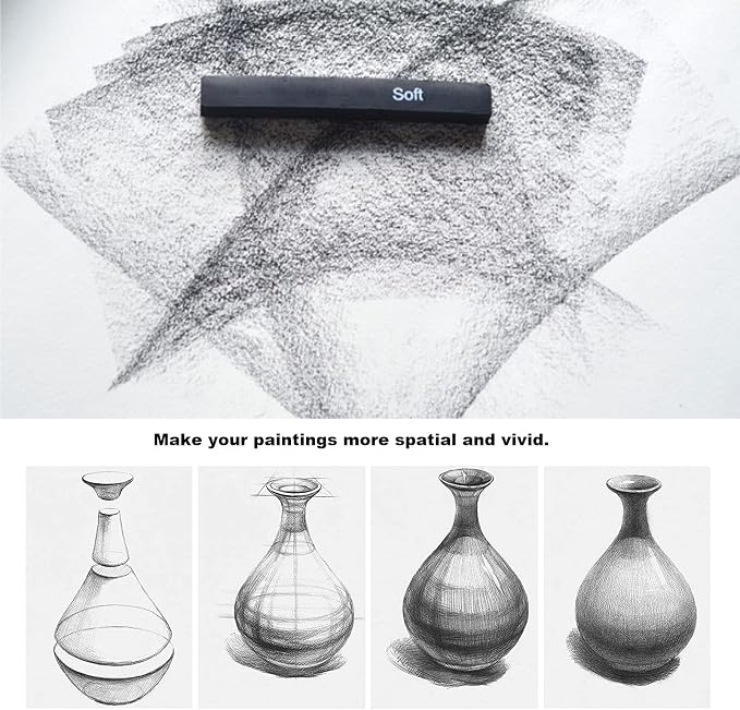 46 PCS Blending Stumps and Tortillions Paper Art Blenders Sketch Drawing Tools - Image 9