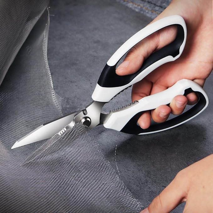 Utility Scissors Heavy Duty: sharp Scissors All Purpose heavy duty, Easy - Image 6