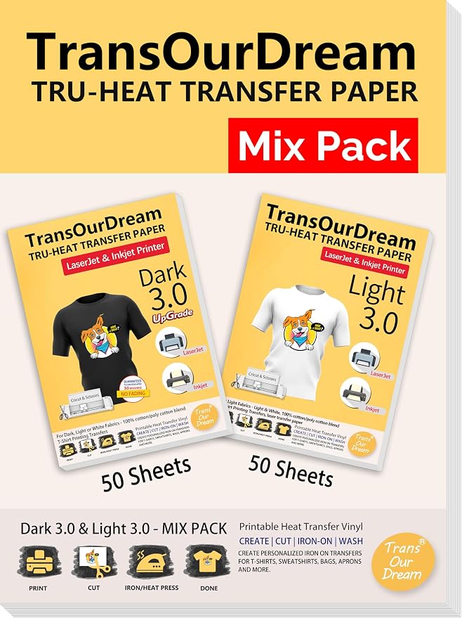 TransOurDream Tru-Heat Transfer Paper by TransOurDream