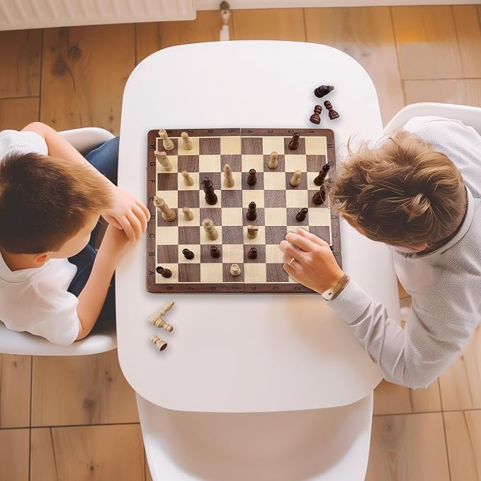 Gothink Magnetic Wooden Chess Board Set - Image 9
