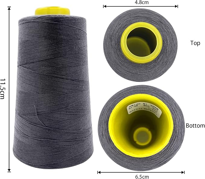 Tortoise 8 Cones of 3000 Yards Each Spool Thread - Image 5