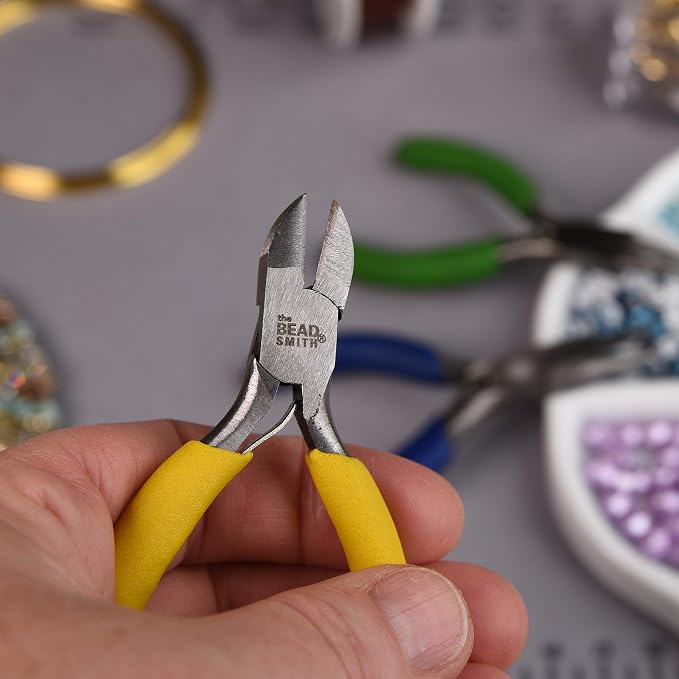 The Beadsmith Mini Color-ID Set – 3”, 8-Pieces Includes: Chain Nose, Round Nose - Image 7