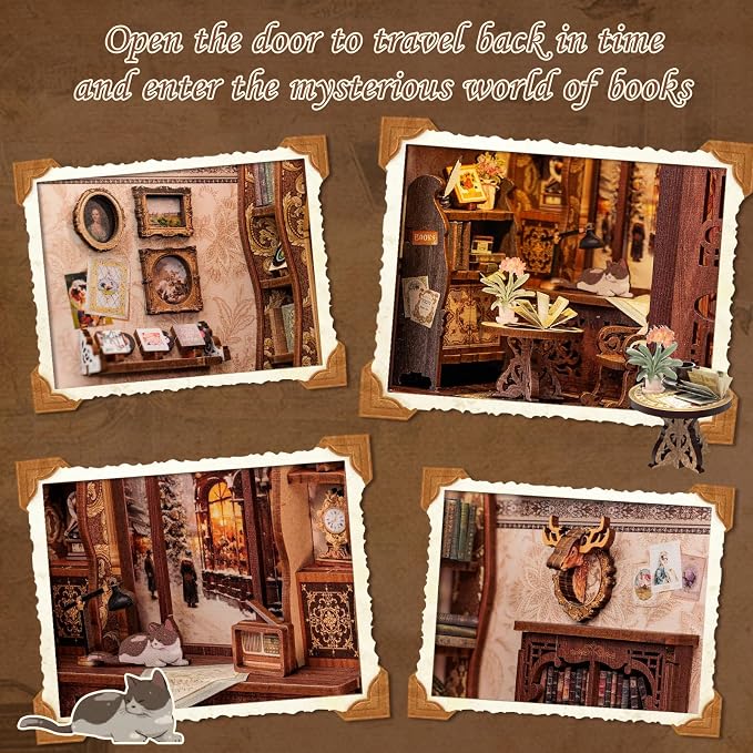 CUTEBEE Book Nook Kit - Image 9