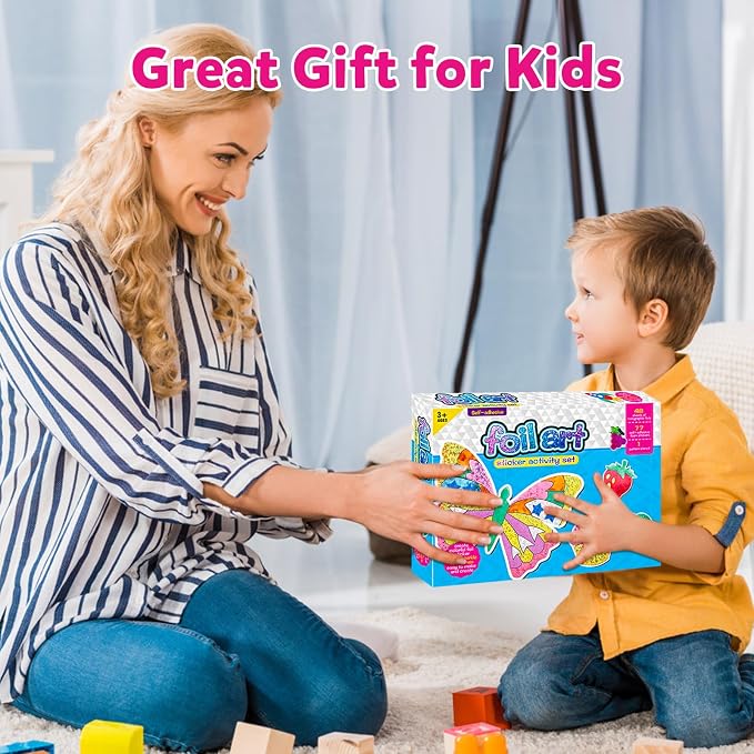 Foil Art Kit for Kids - Image 7