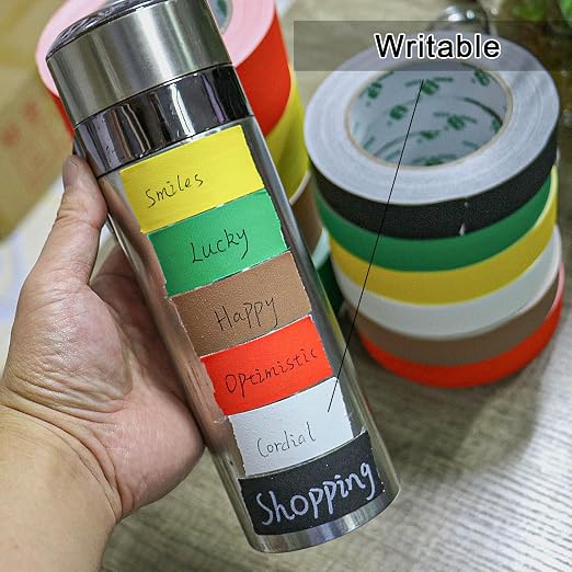 BOMEI PACK White Gaffer Tape, Matte Non-Reflective, 1inch x 30yds No Residue - Image 7