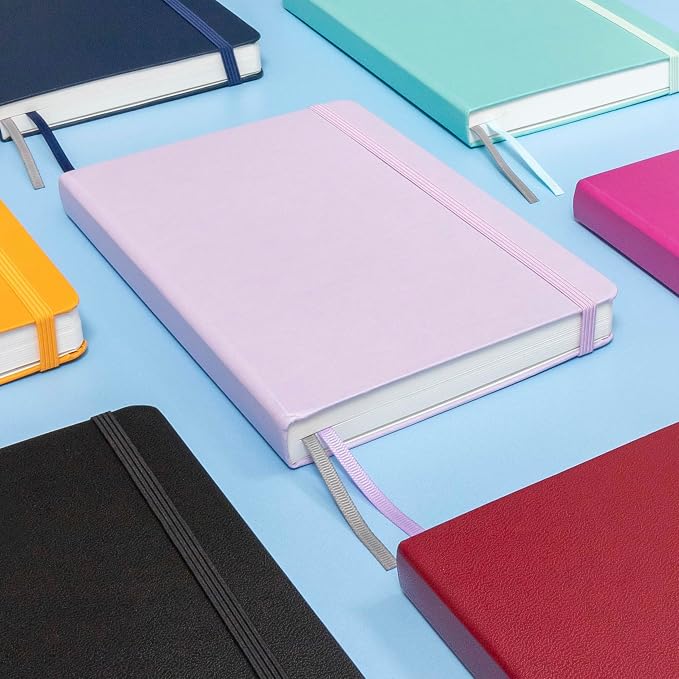 PAPERAGE Lined Journal Notebook, 252 Pages, Medium 5.6 in x 8 in - Image 7