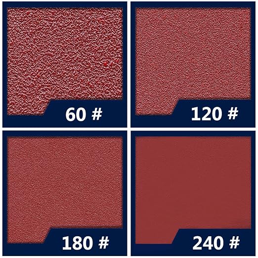 160pcs Mouse Sander Sandpaper and 3pcs Sanding Interface Pad, Detail Sander - Image 7