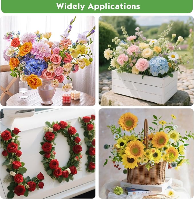 MAPVOLUT Premium Floral Foam Blocks & Waterproof Floral Tape - Image 7