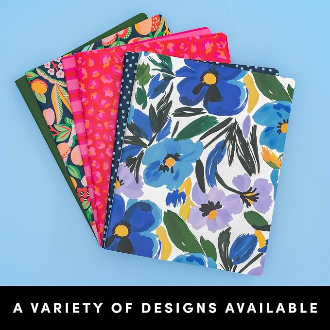 PAPERAGE Soft Cover Lined Journal Notebook, 2 Pack, 100 Pages, Large 7.5 inches - Image 7
