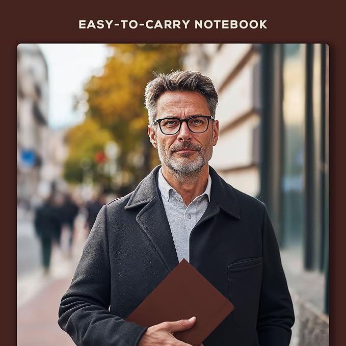 Beechmore Books A5 Sketch Book – 5.8"x8.3" Premium Vegan Leather Hardcover - Image 8