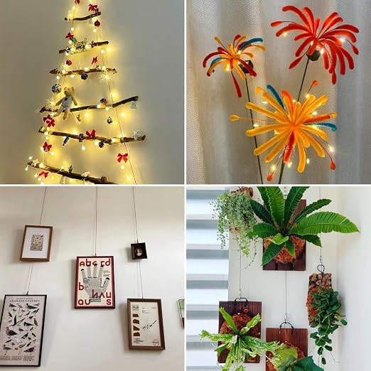 Picture Hanging Wire, 100-Feet Hanging Wire Heavy Stainless Steel line Rope - Image 5