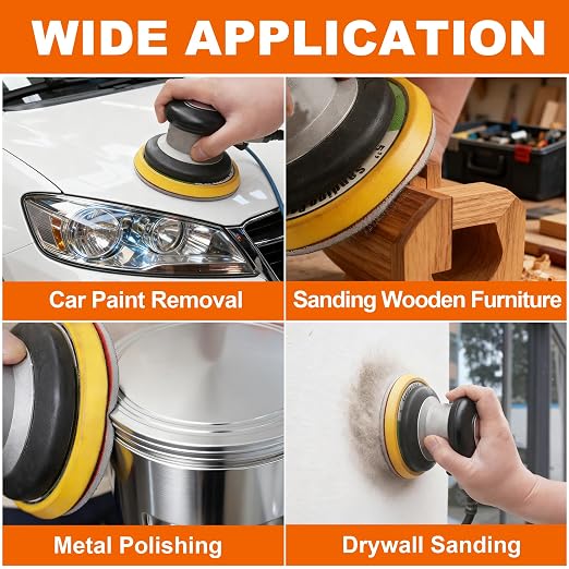 24 PCS 5 Inch Sanding Sponge Discs - Image 7