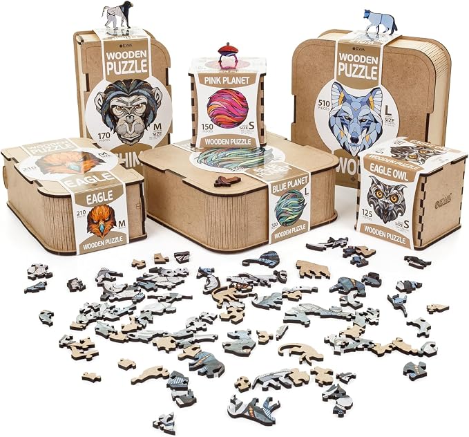 Eco-Wood-Art Wooden Puzzle - Image 6