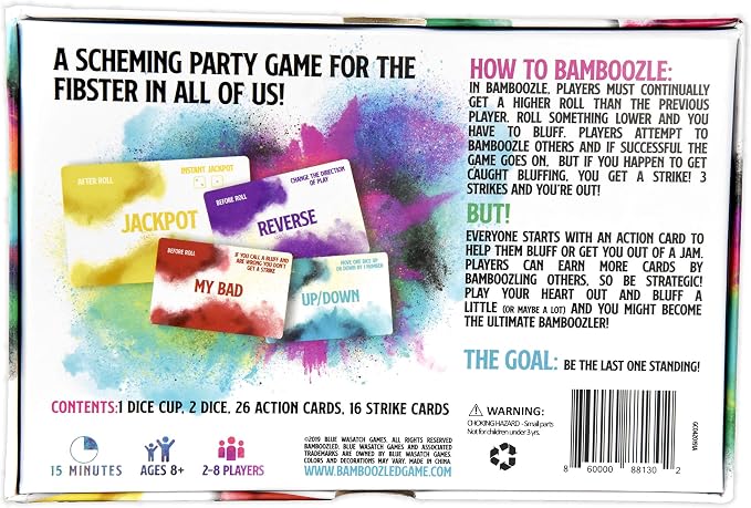 Bamboozled - A Hilariously Fun Bluffing Dice & Card Game. Family-Friendly Party - Image 8