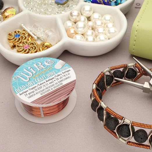 The Beadsmith Wire Elements Craft Wire – Tarnish Resistant, Soft Temper - Image 4