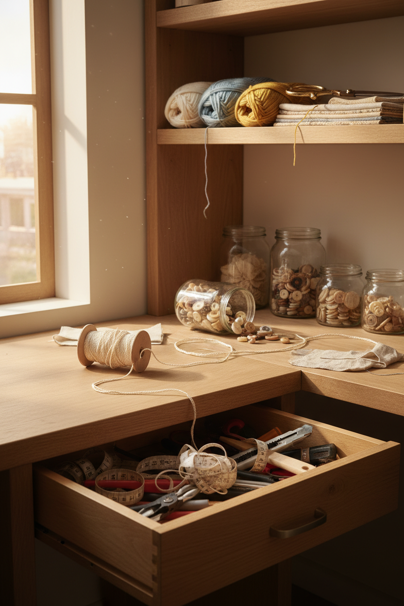 How to Create a Craft Corner That Feels Easier to Return To