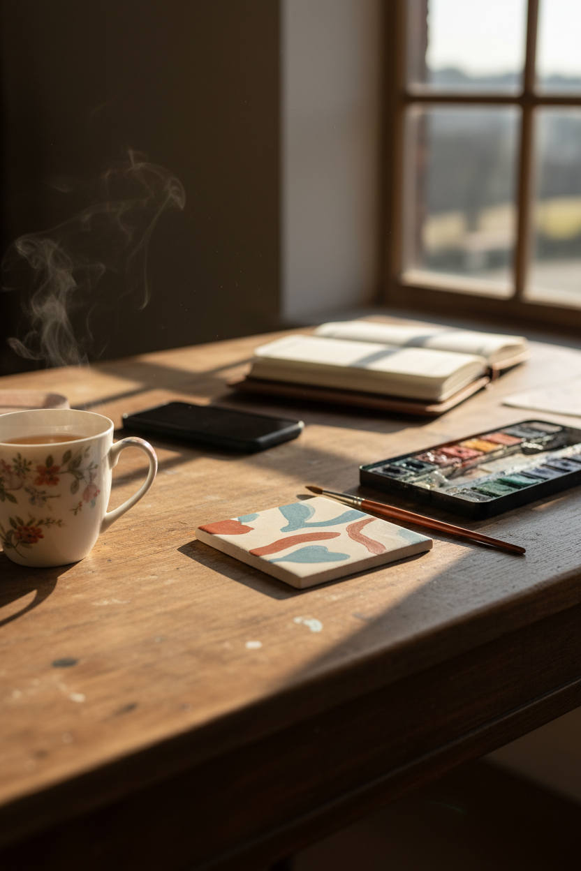 How to Use a Simple Craft Project to Step Away From a Busy Day